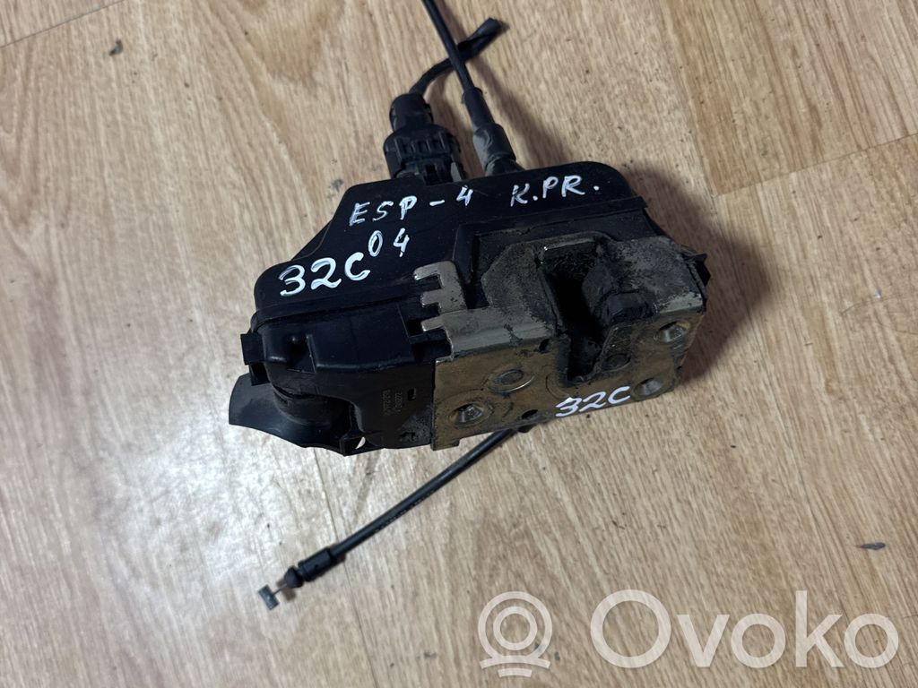 Renault Espace IV Priekšpusē slēdzene 