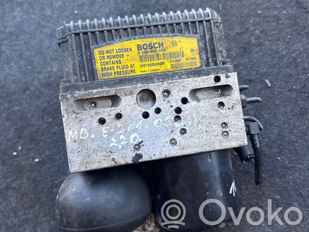 Mercedes-Benz E W211 ABS bloks 