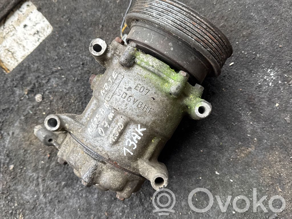 Nissan Note (E11) Air conditioning (A/C) compressor (pump) 