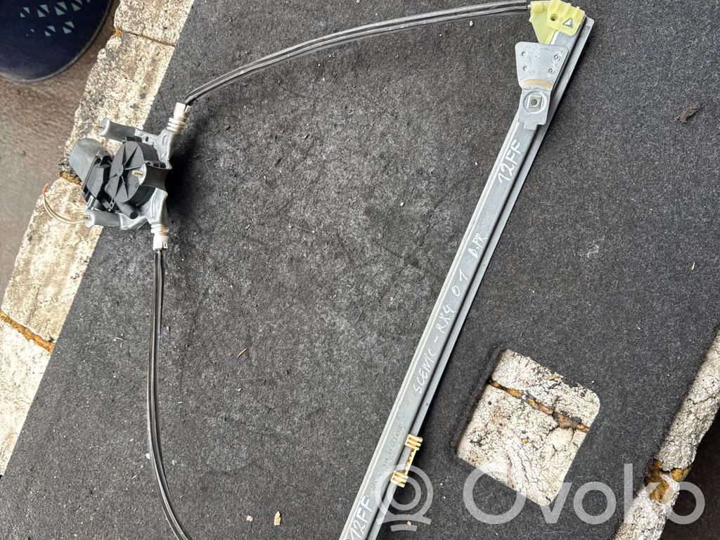 Renault Scenic RX Regulador de puerta delantera con motor 