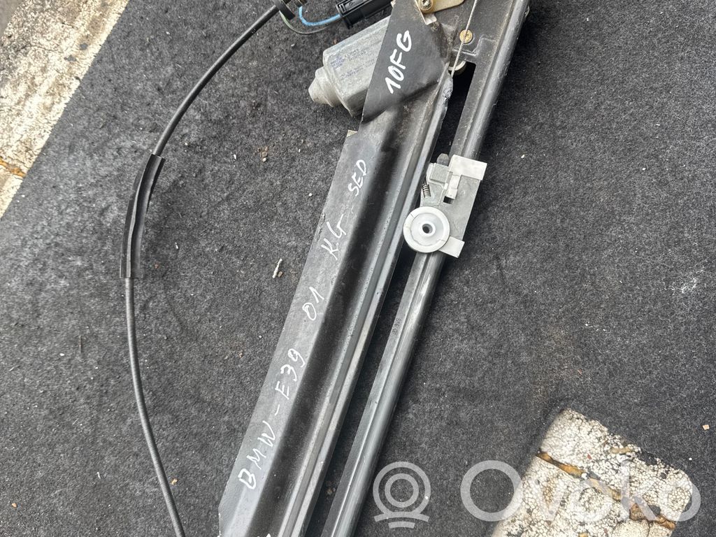 BMW 5 E39 Rear door window regulator with motor 