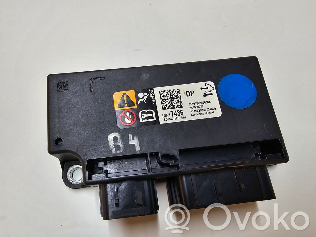 Buick Encore I Airbag control unit/module 