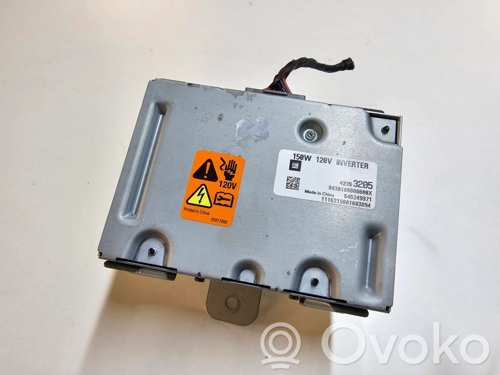 Buick Encore I Convertisseur / inversion de tension inverseur 