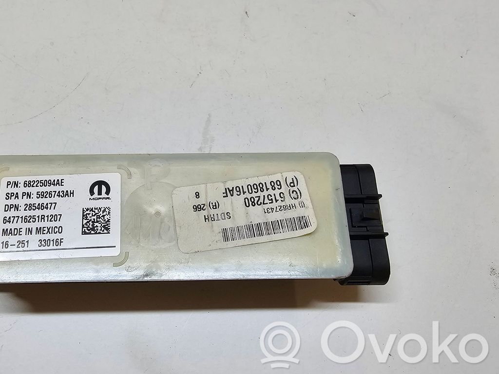 Chrysler Pacifica Sliding door control unit/module 