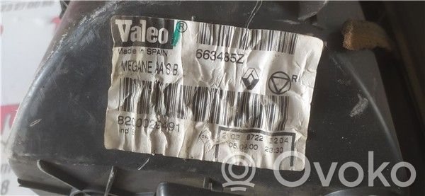 Renault Megane I Commande de chauffage et clim 