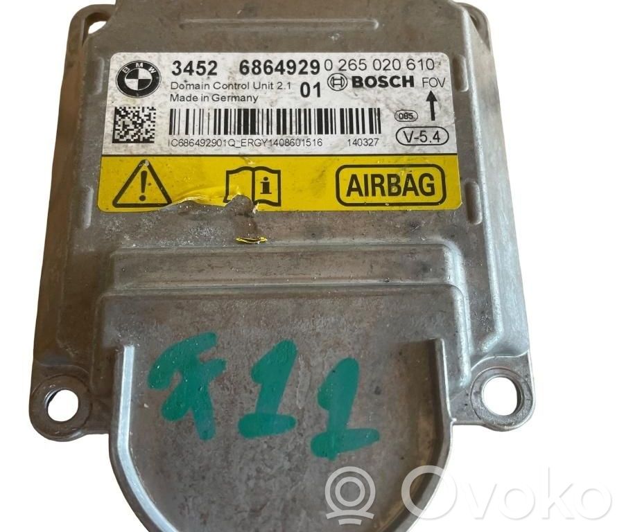 BMW 5 F10 F11 Sterownik / Moduł Airbag 
