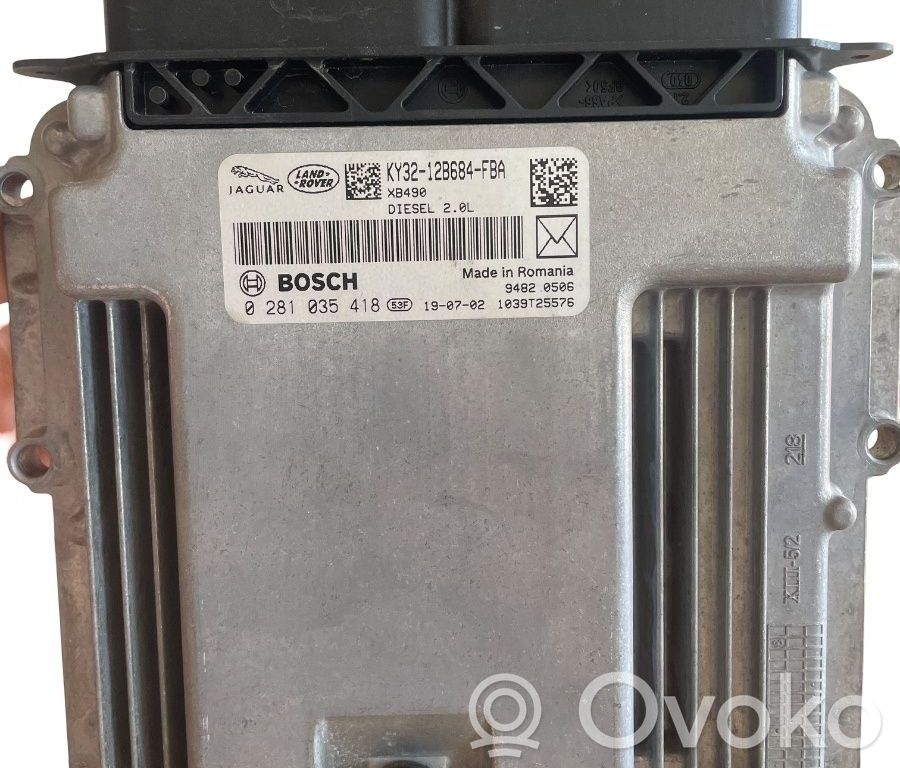 Engine control unit/module ECU   0281035418