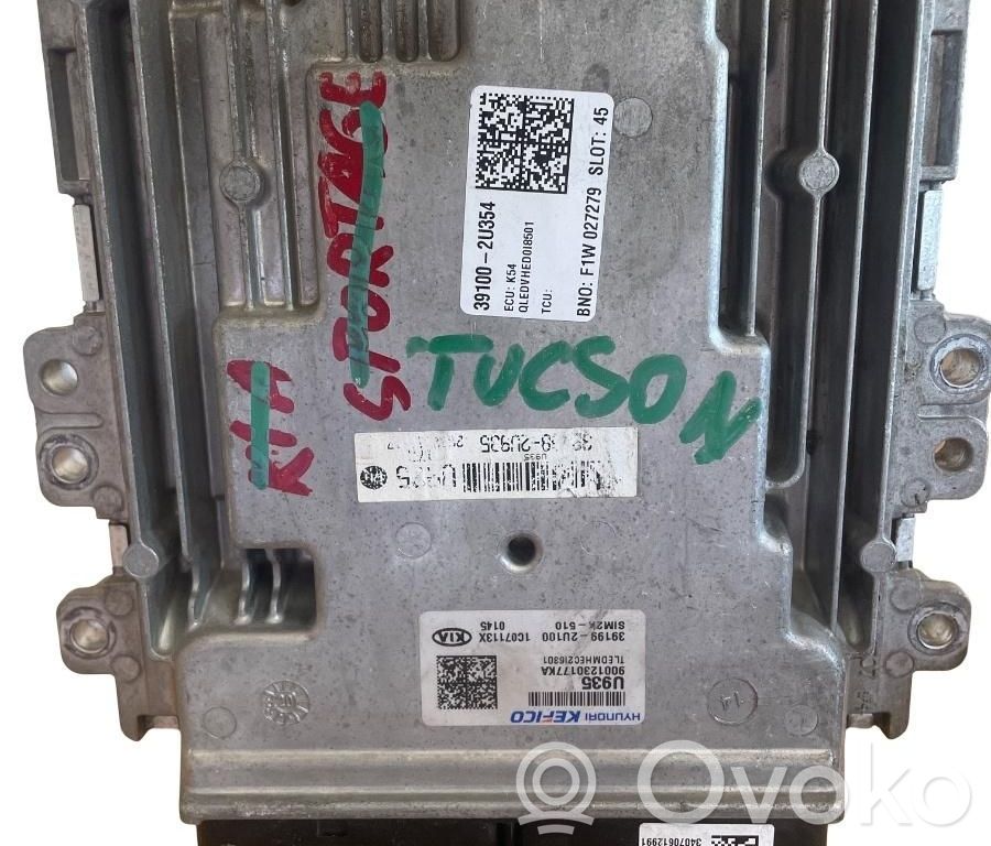 KIA Sportage Centralina/modulo motore ECU 