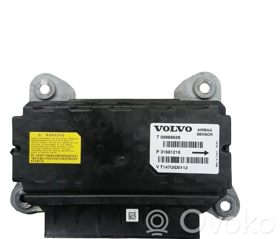 Airbag control unit/module   P31681216