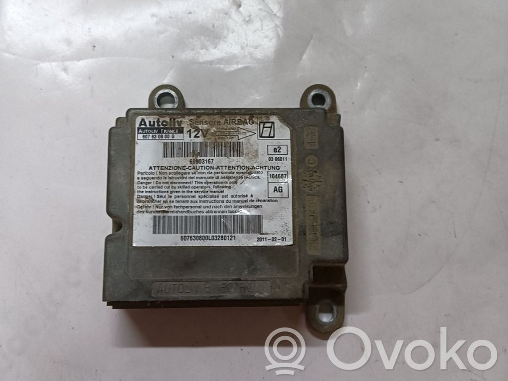 Unidad de control/módulo del Airbag   21619694
