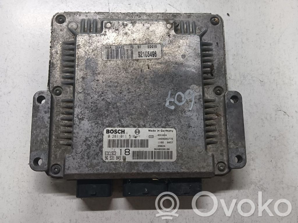 Peugeot 607 Engine control unit/module ECU 