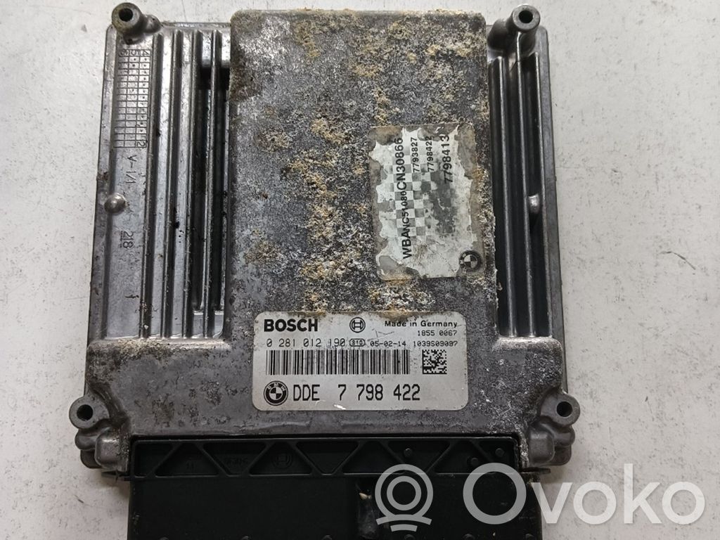 BMW 5 E60 E61 Engine control unit/module ECU 