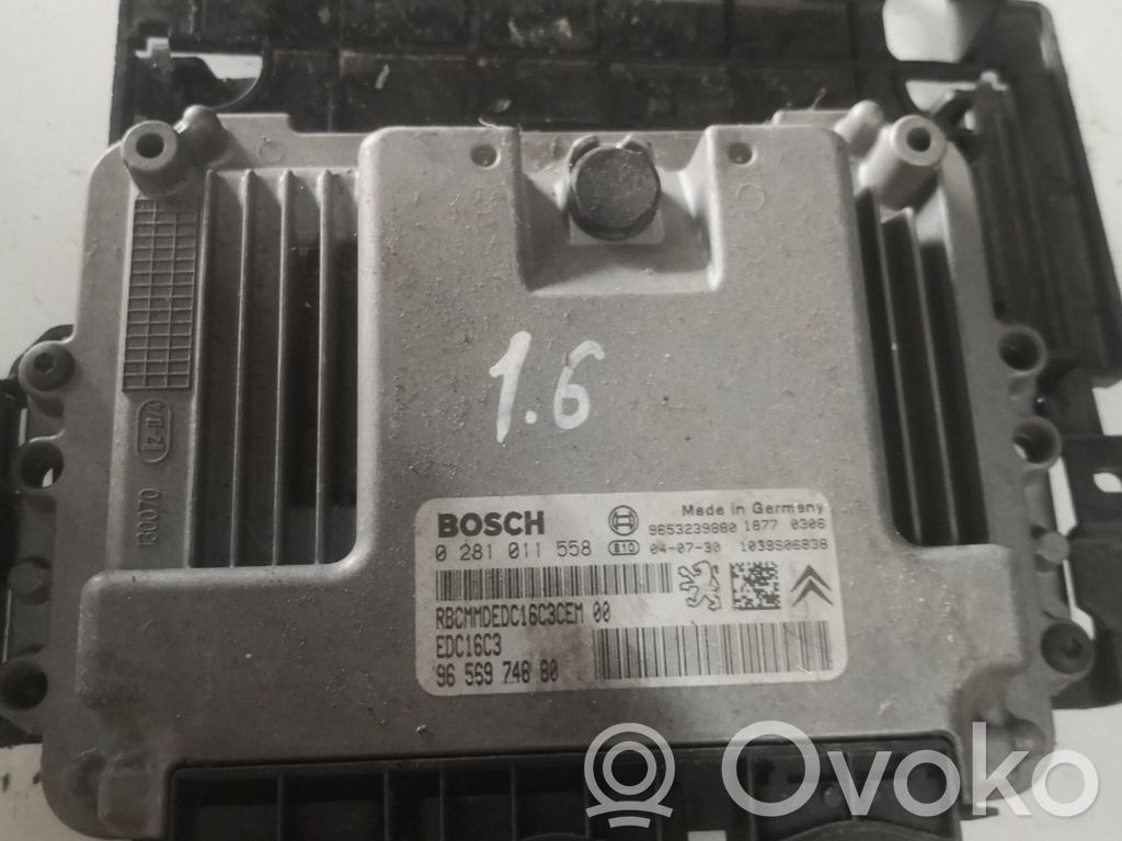 Peugeot 407 Engine control unit/module ECU 
