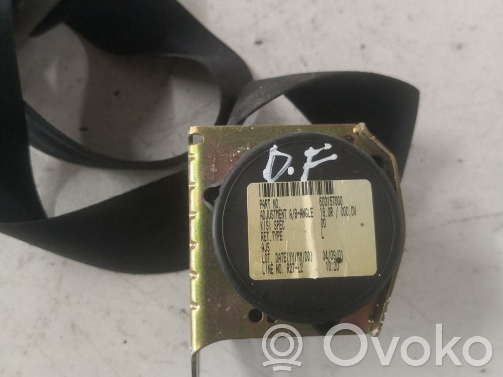 Front seatbelt   603157000