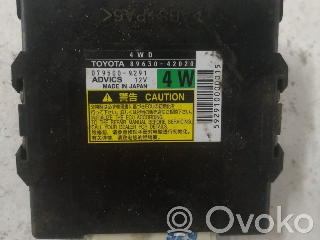 Unidad de control/módulo del ABS   8963042020
