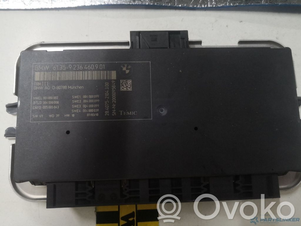 BMW 5 F10 F11 Modul confort 