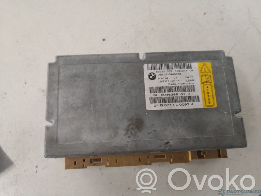 BMW 6 E63 E64 Airbag control unit/module 