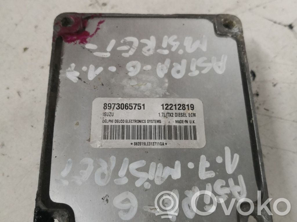 Engine control unit/module ECU   12212819,8973065751