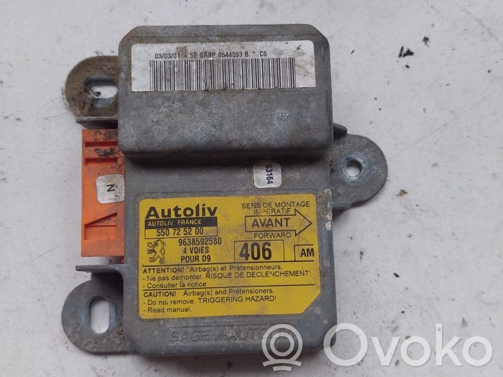 Airbag control unit/module   550725200