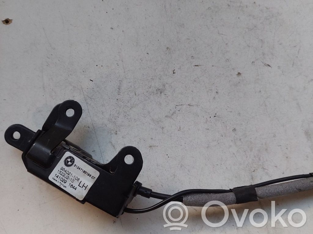 Botón interruptor de maletero abierto   964021108