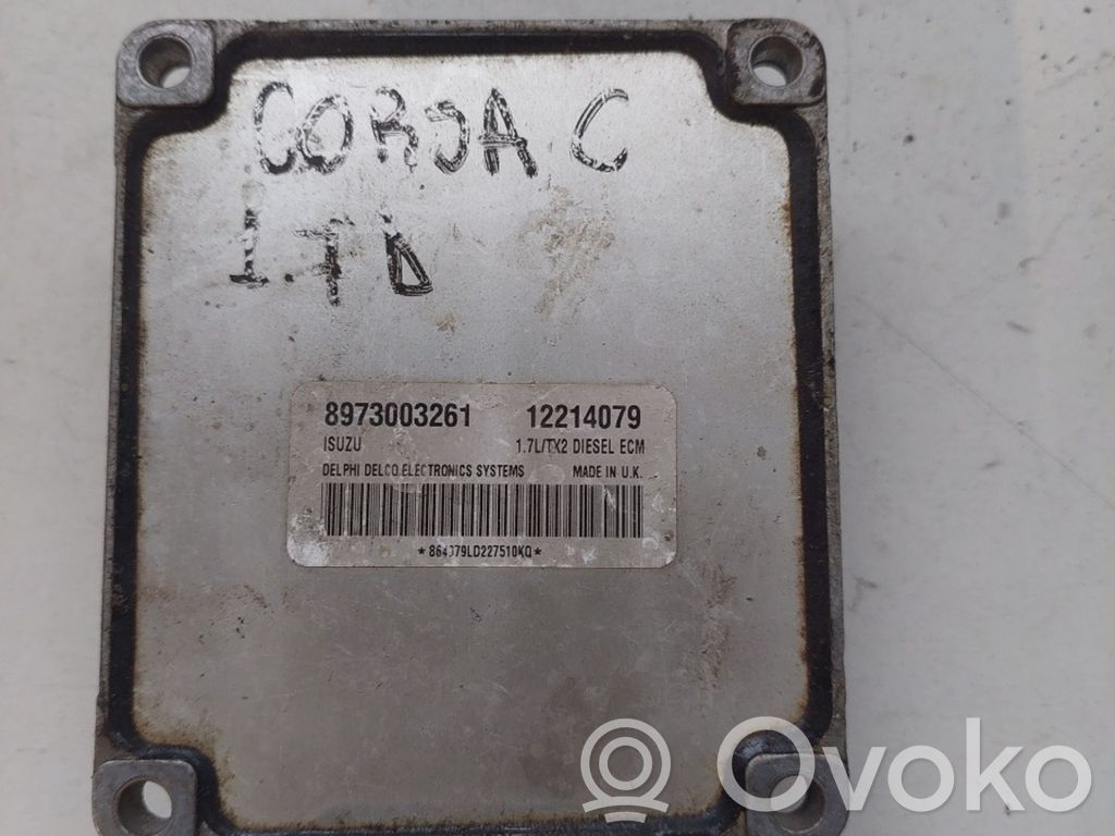 Opel Corsa C Engine control unit/module ECU 