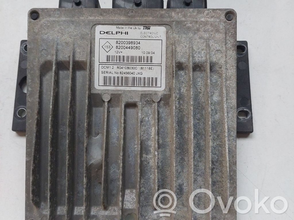 Renault Modus Engine control unit/module fan 