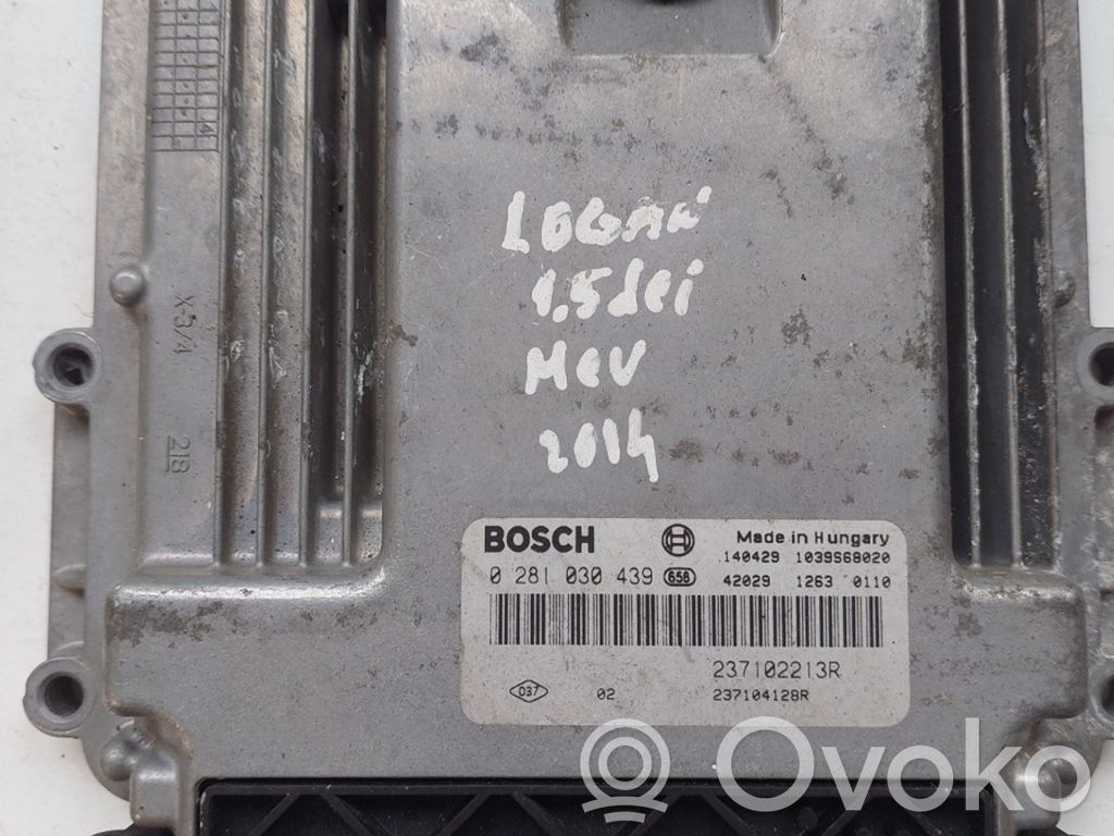 Engine control unit/module fan   0281030439
