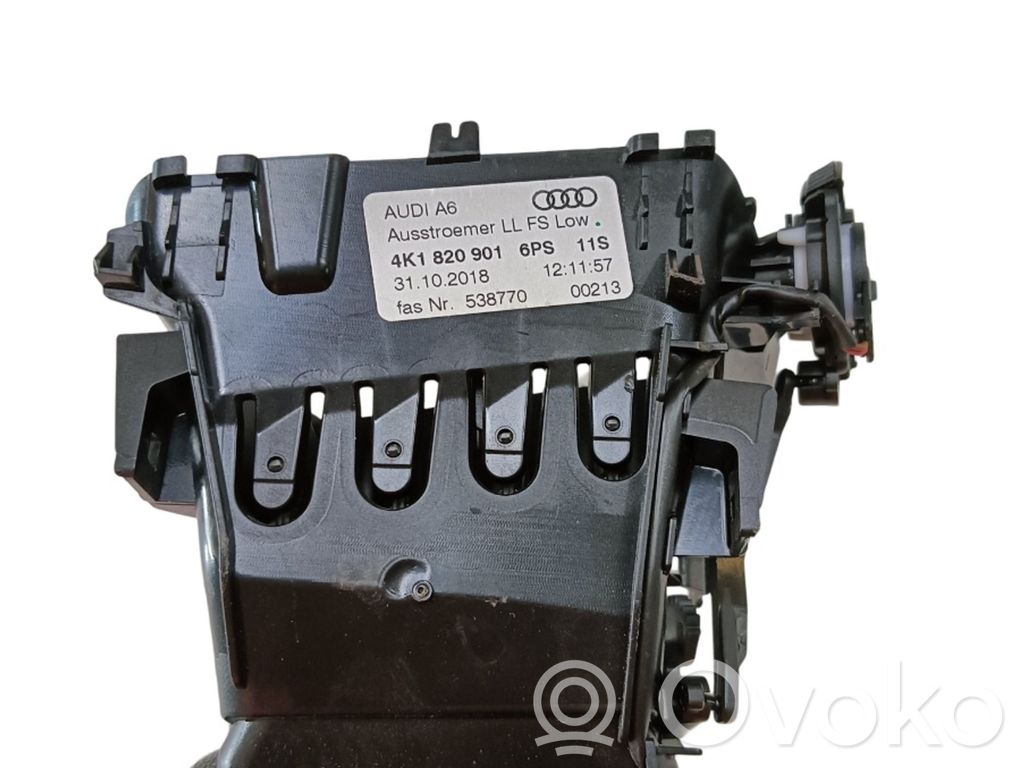 Audi A6 S6 C8 4K Grilă ventilație/ramă laterală bord 