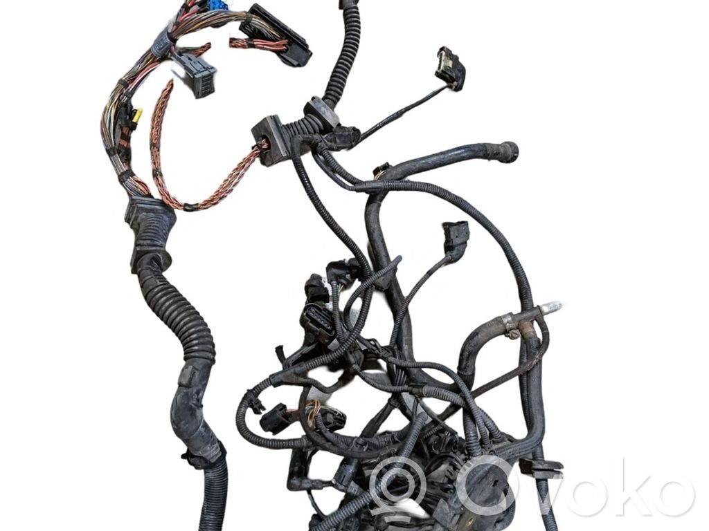 BMW 5 E60 E61 Motorkabelbaum Leitungssatz 