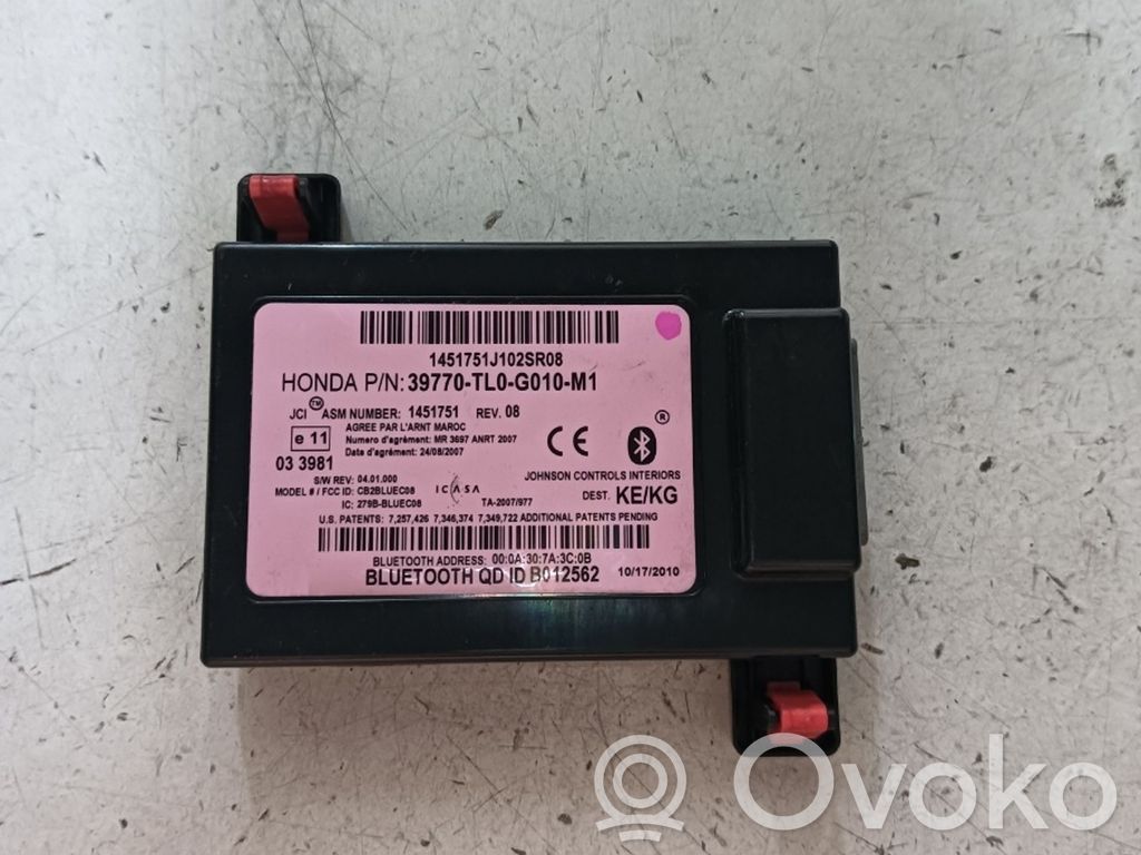 Bluetooth modulis   39770TL0G010