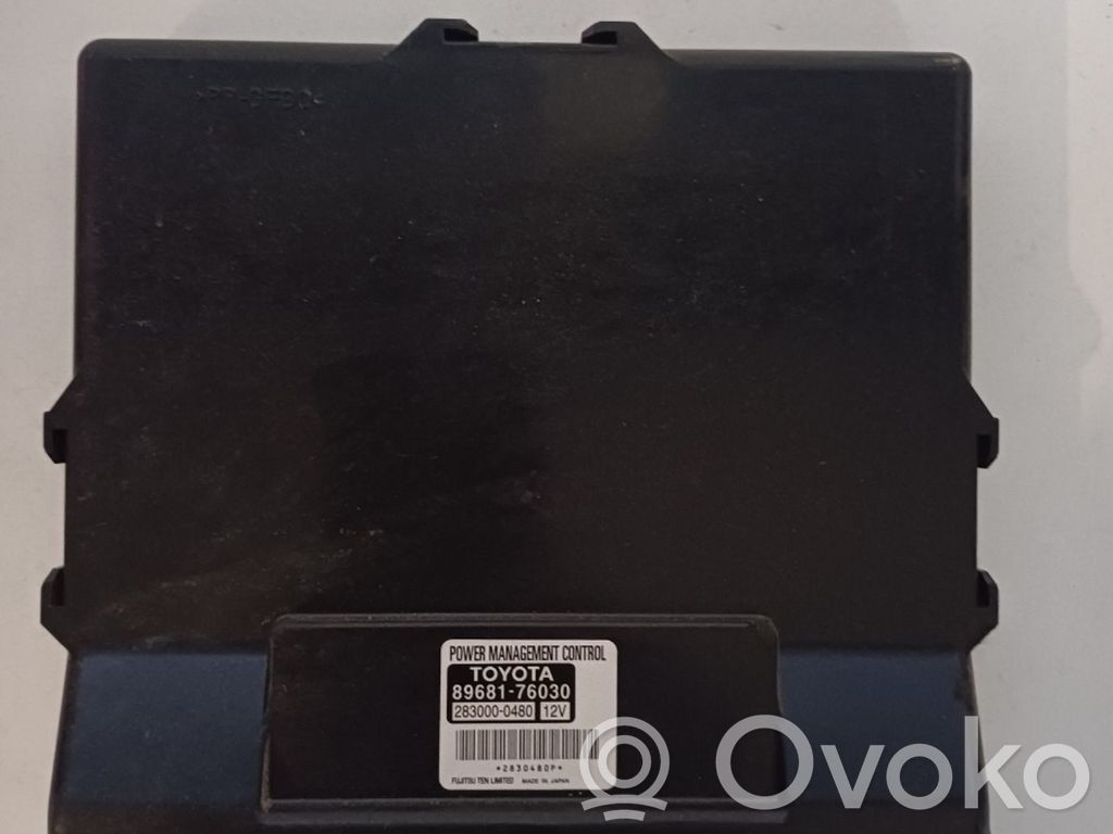 Unité de commande, module ECU de moteur   8968176030