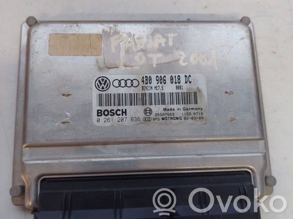 Volkswagen PASSAT B3 Engine control unit/module ECU 