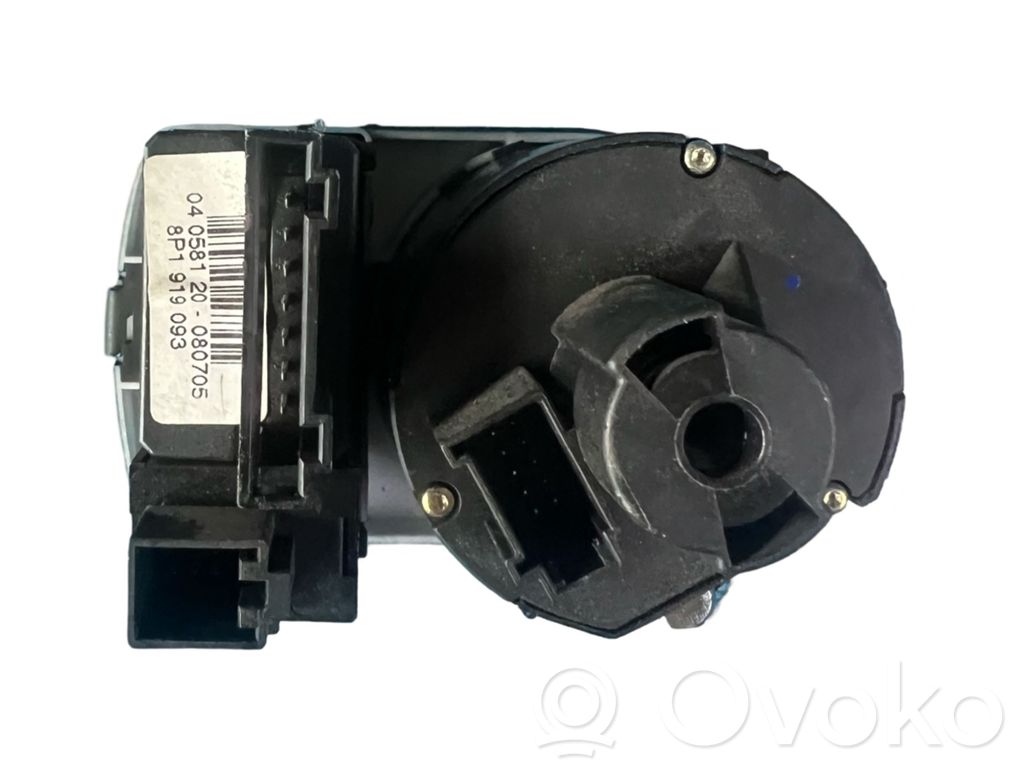 Audi A3 S3 A3 Sportback 8P Interruptor de control del panel de luces 