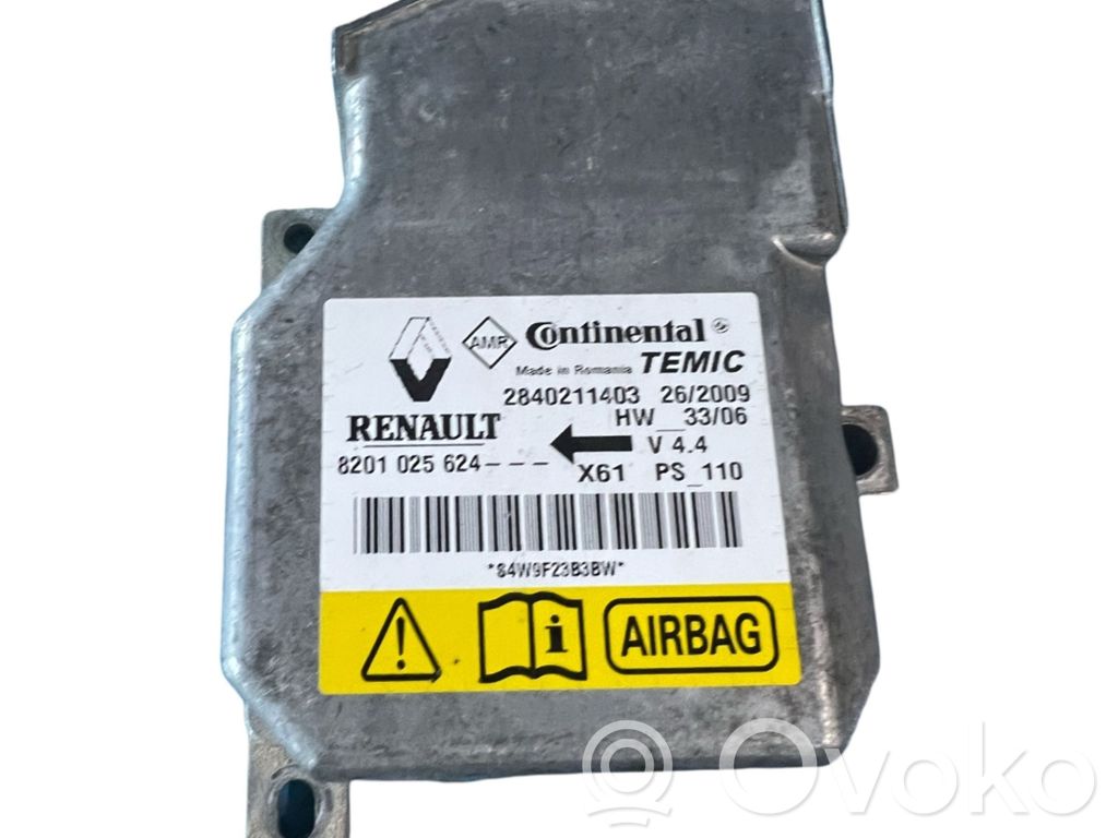 Renault Kangoo II Airbag control unit/module 