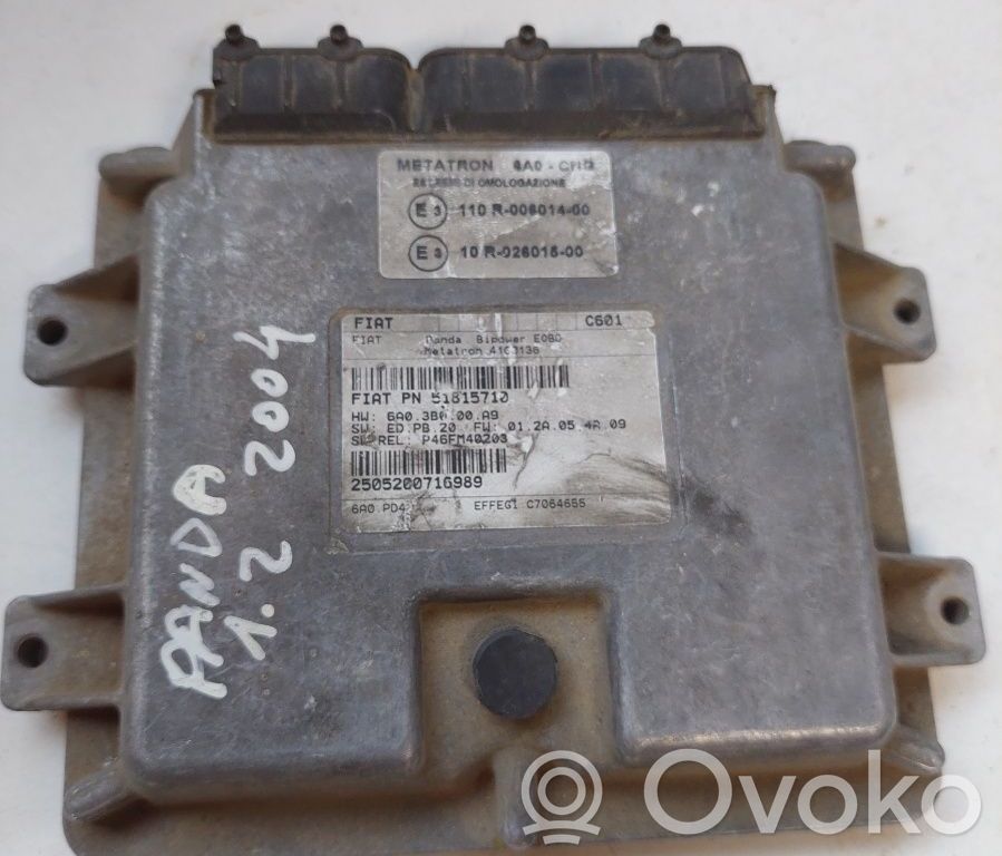 Unité de commande, module ECU de moteur   51815710