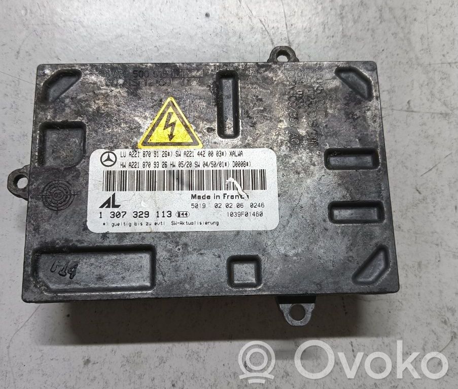 Mercedes-Benz S W221 Module de ballast de phare Xenon 