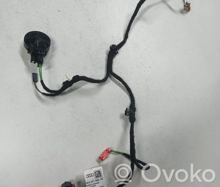 Audi A6 S6 C8 4K Cableado de puerta delantera 