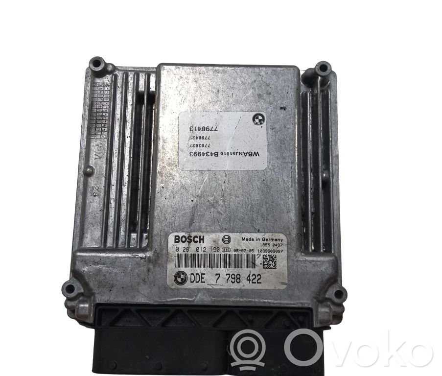 BMW 5 E60 E61 Engine control unit/module ECU 