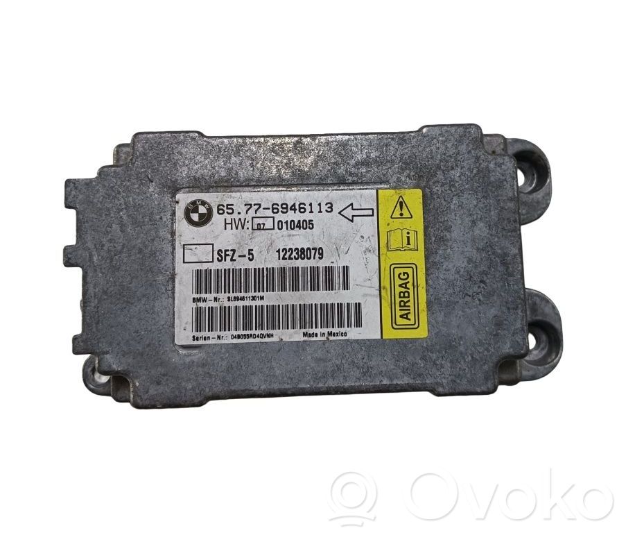 BMW 6 E63 E64 Turvatyynyn ohjainlaite/moduuli 
