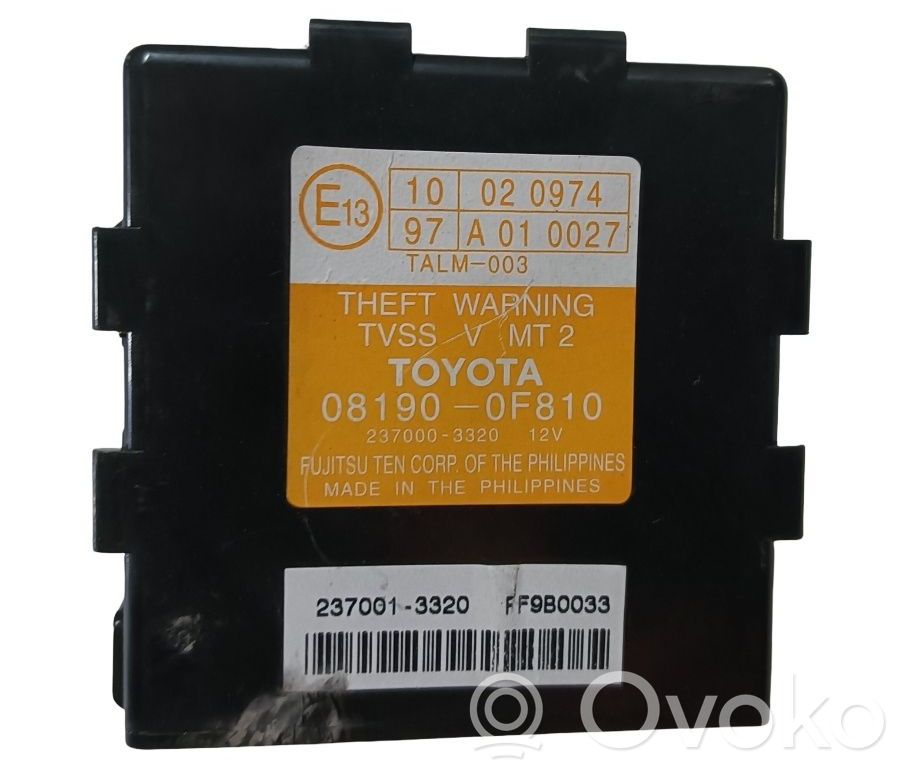 Boîtier module alarme   081900F810