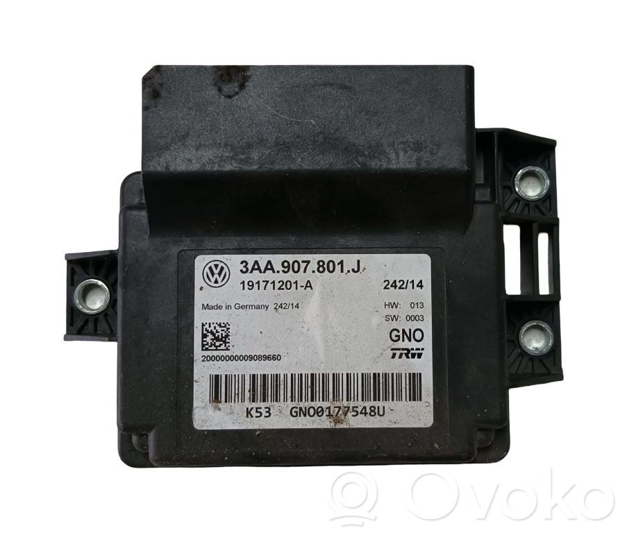Module de commande de frein à main   3AA907801J