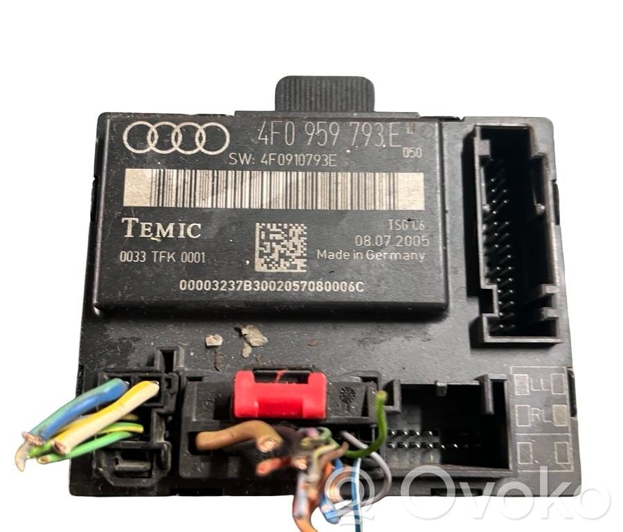 Autres unités de commande / modules   4F0959793E