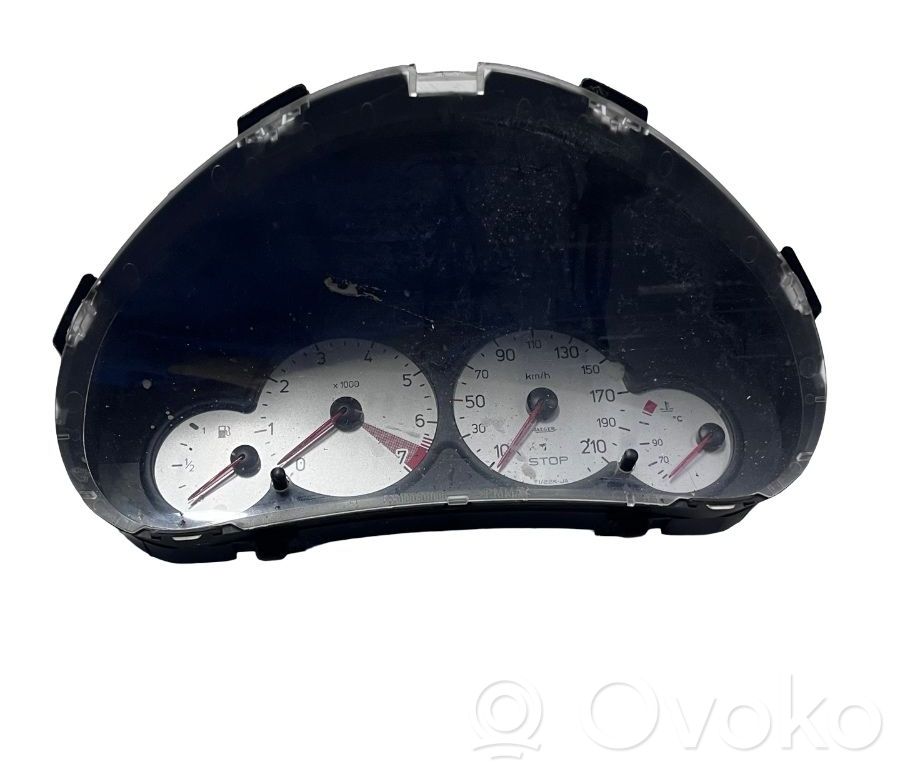 Peugeot 206+ Clock 