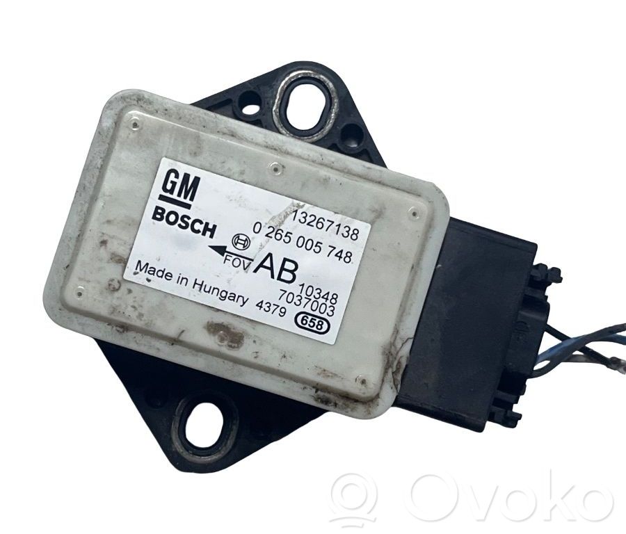 ESP acceleration yaw rate sensor   13267138