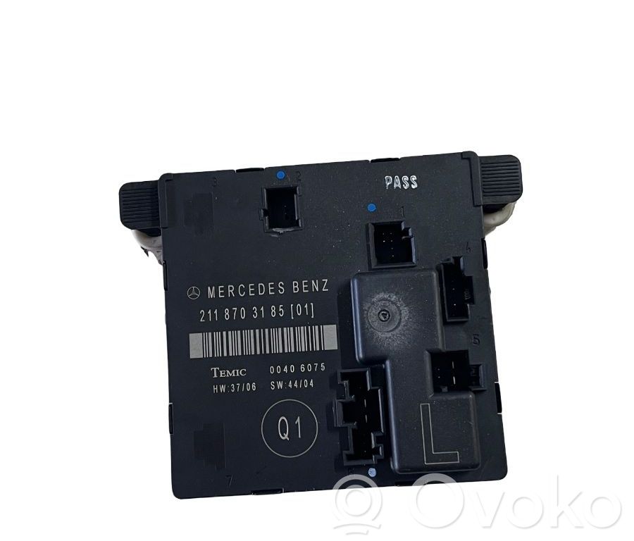 Unité de commande module de porte   2118703185