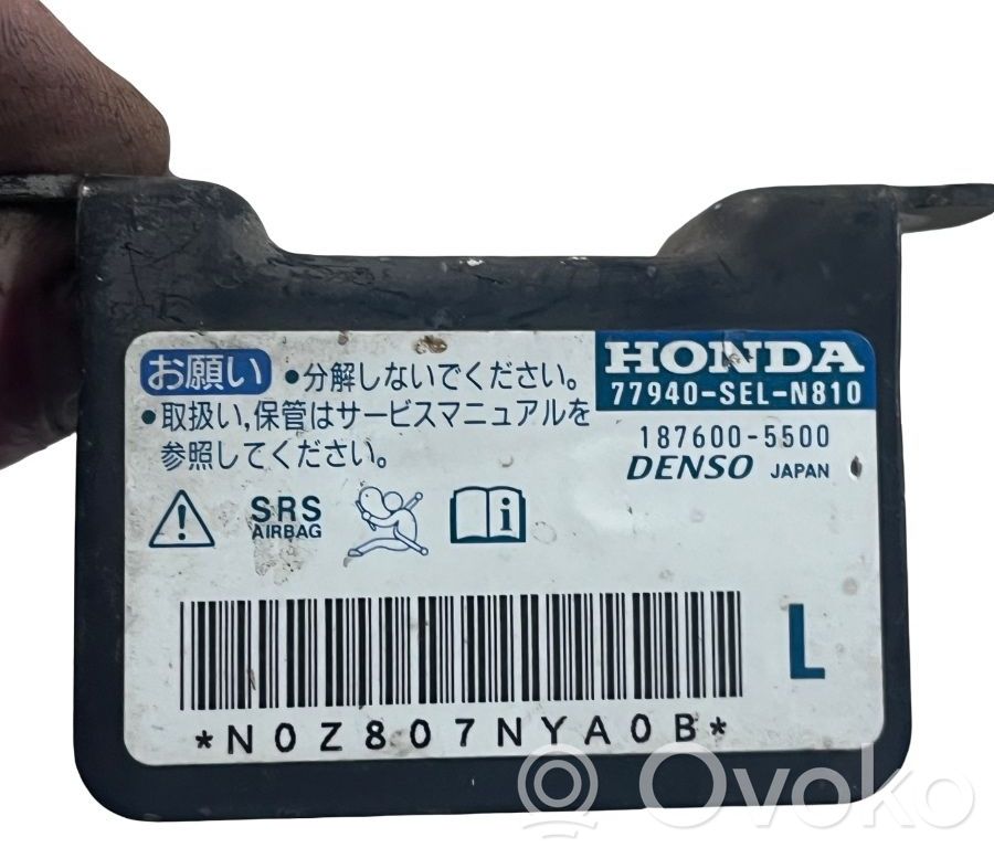 Honda Jazz Airbagsensor Crashsensor Drucksensor 