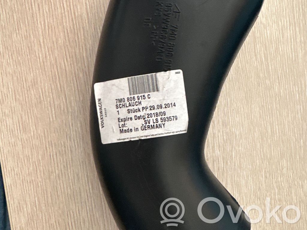 Volkswagen Sharan Część rury dolotu powietrza 