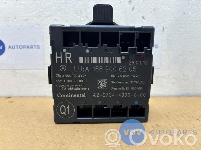 Mercedes-Benz ML W166 Unitate/modul de comandă închidere centralizată 
