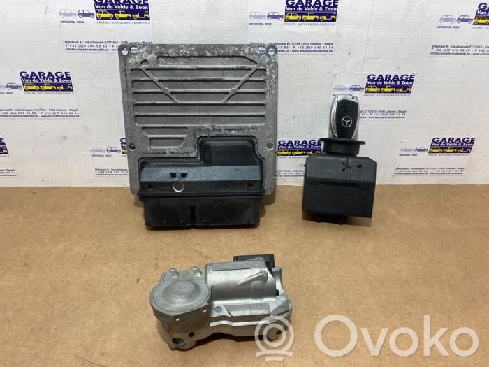 Mercedes-Benz CLK A209 C209 Komputer / Sterownik ECU i komplet kluczy 