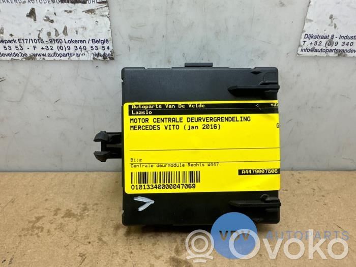 Mercedes-Benz Vito Viano W447 Moteur verrouillage centralisé 